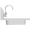 Koolmore NSF Stainless Steel Commercial Hand Sink with Goosneck Faucet 17" x 15" -Wall Mount Hand Wash Sink SH17-4GNF - alternate 4